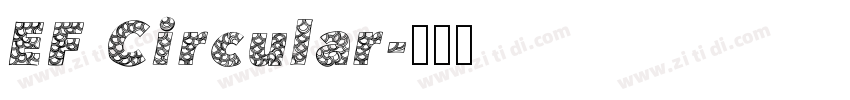 EF Circular字体转换